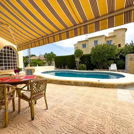 Дом отдыха Casa Privada Piscina A Pie De Playa Wifi Aire Barbacoa Кальпе